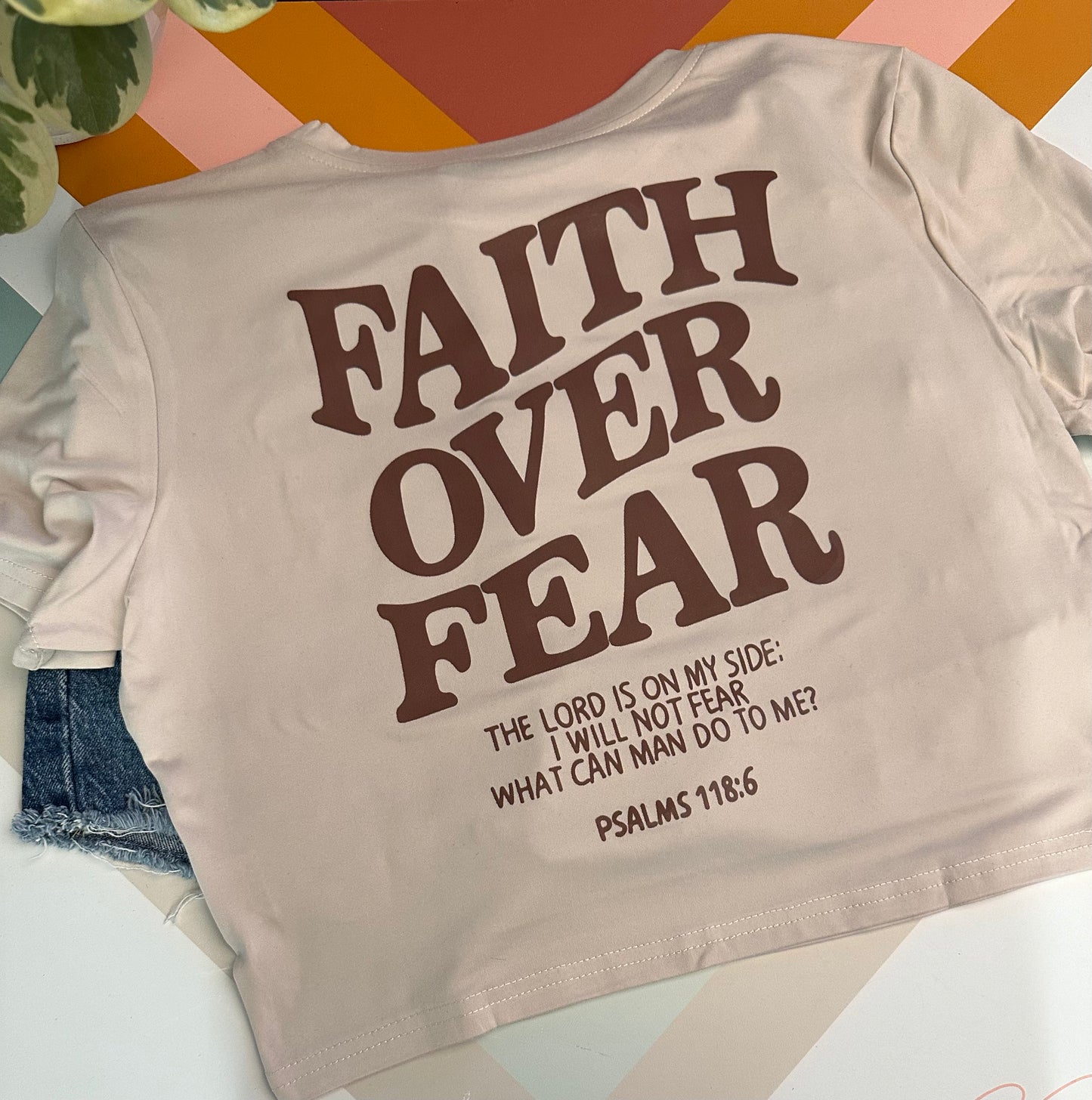 Faith over Fear t-shirt