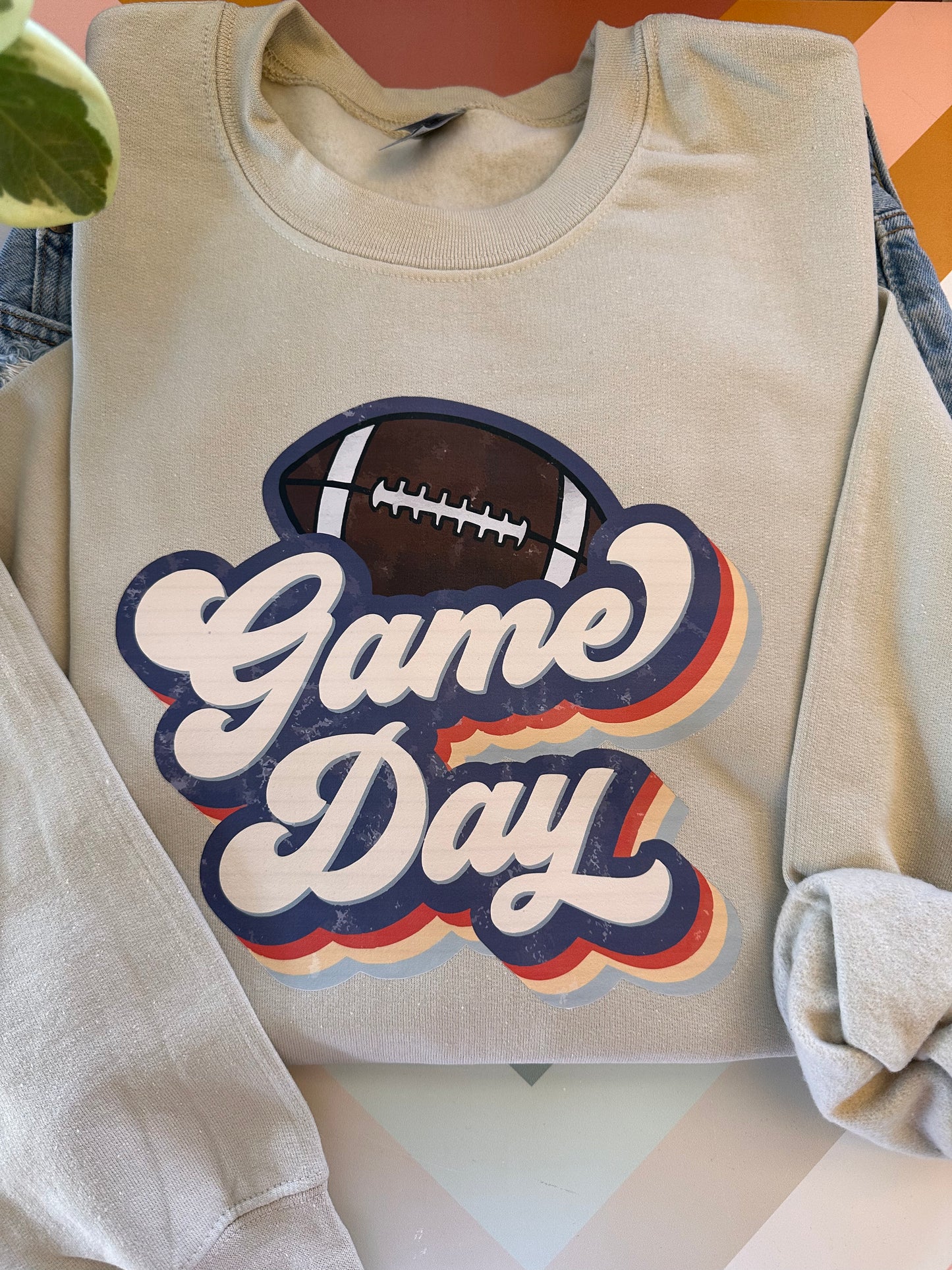 Retro Game Day pullover