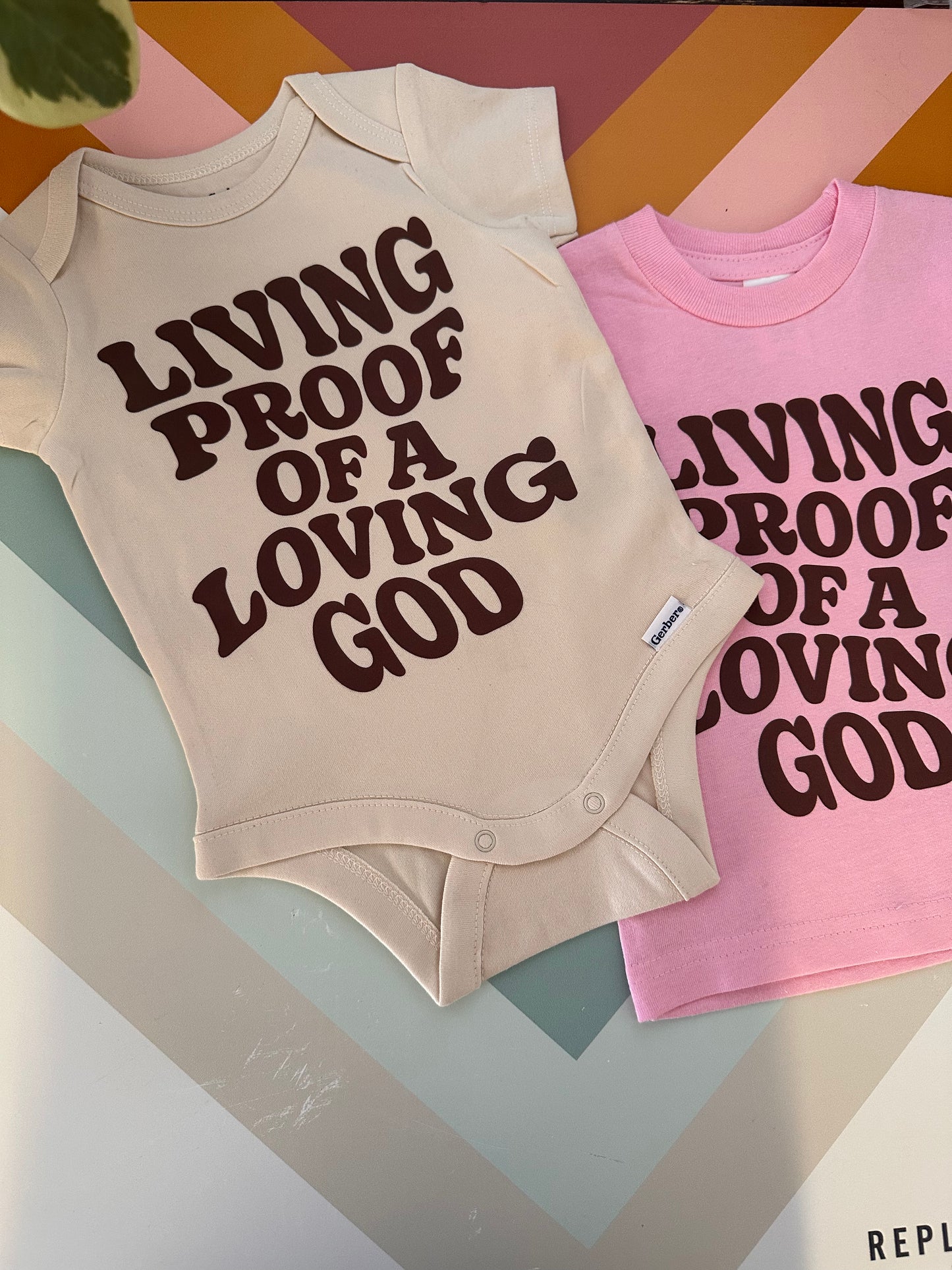 Loving God Toddler tee