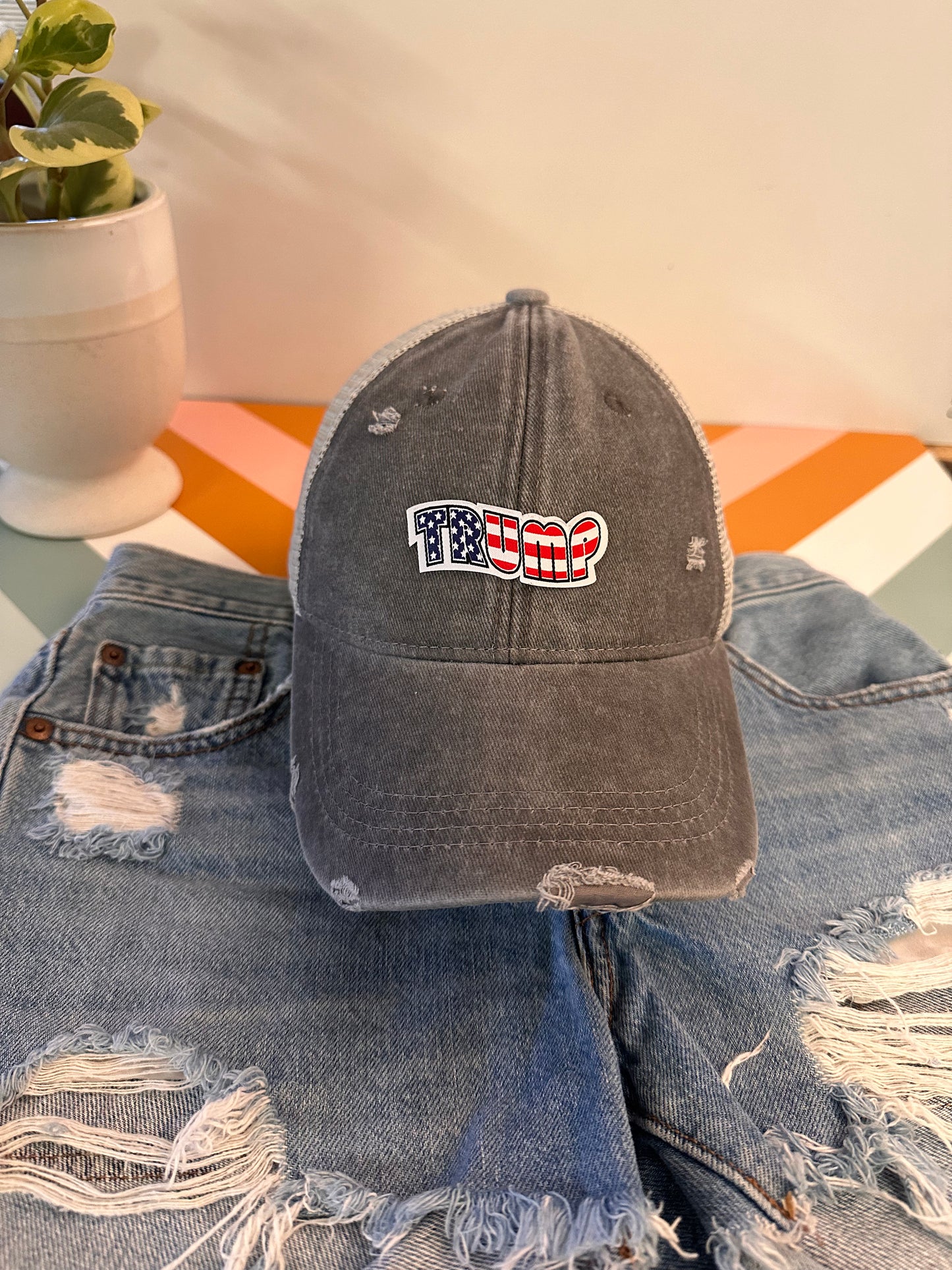 Trump trucker hat